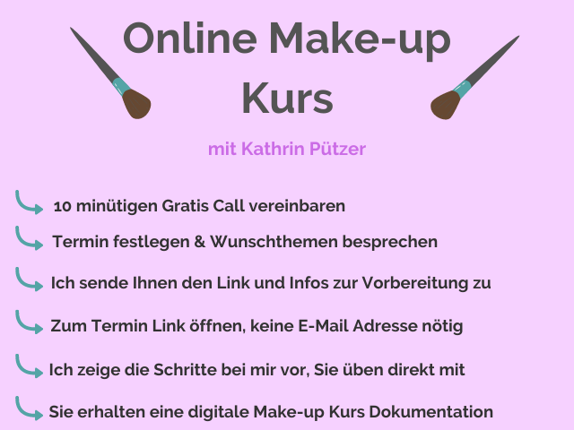 ¦ online make-up kurs ¦ schminken lernen ¦ schminken für anfaenger ¦ kathrin pützer