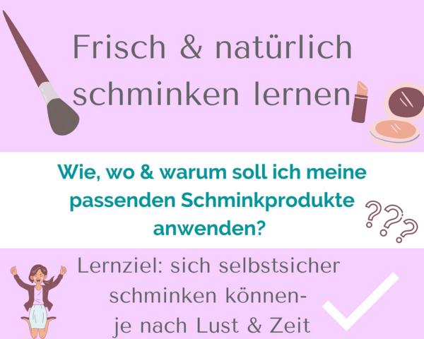 ¦ schminken lernen ¦ schminkkurs ¦ makeup workshop ¦ schminktipps ¦ schminktricks ¦ individueller Schminkkurs ¦ makeupartist Kathrin Pützer